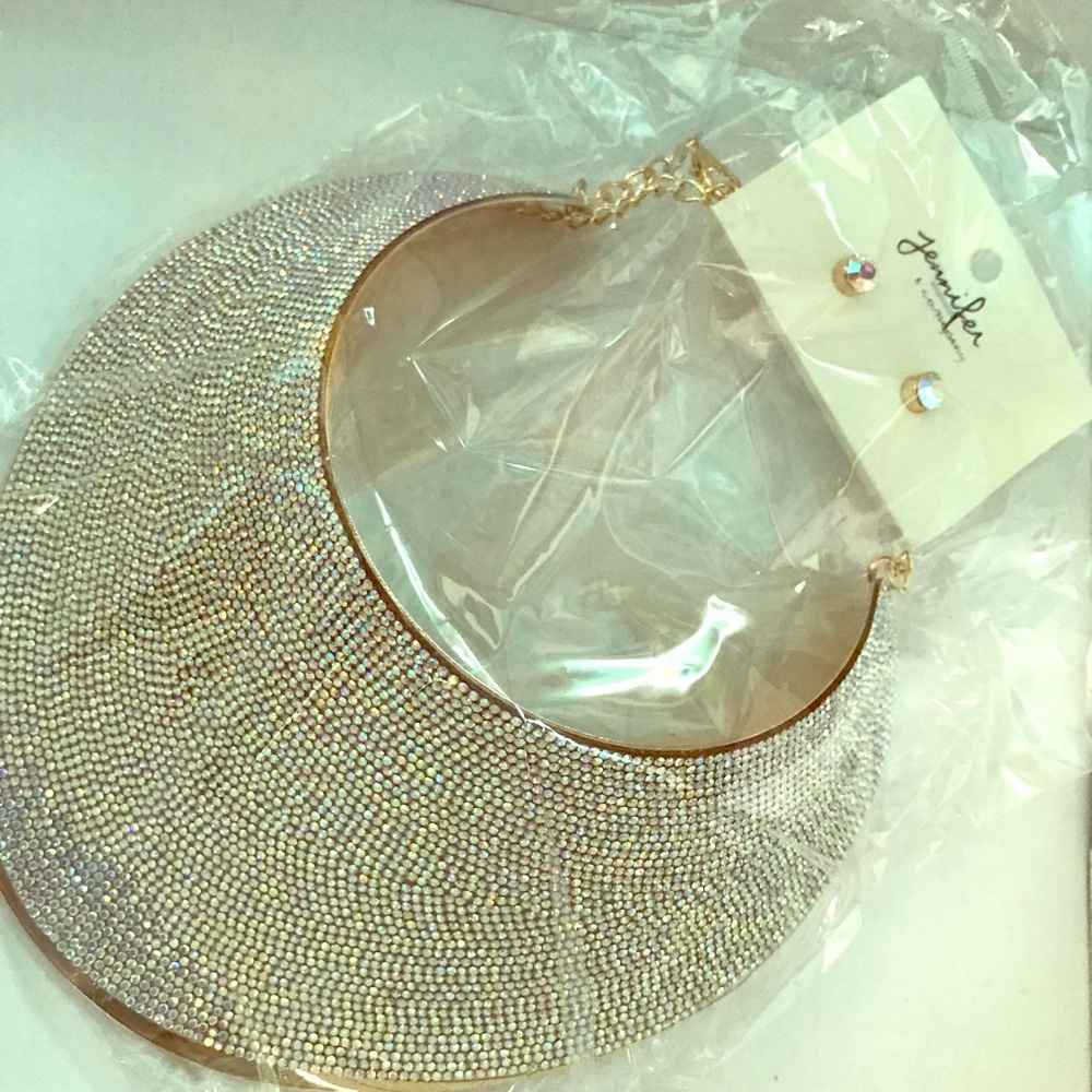 Rhinestone necklace